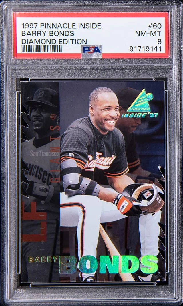 1997 Pinnacle Barry Bonds Inside Diamond Edition #60 card image