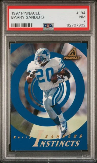 1997 Pinnacle Barry Sanders #194 card image