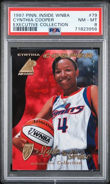 1997 Pinnacle Cynthia Cooper Inside Wnba Executive Collection #79 card image