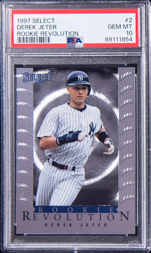 1997 Pinnacle Derek Jeter Select Revolution #2 card image