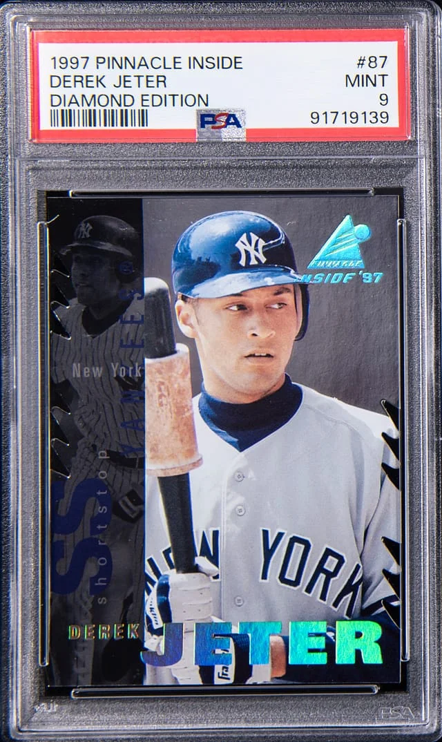 1997 Pinnacle Derek Jeter Inside Diamond Edition #87 card image