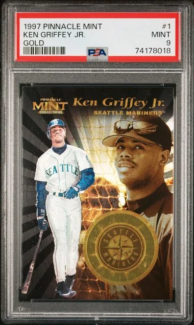 1997 Pinnacle Ken Griffey Jr. Mint Collection #1 card image