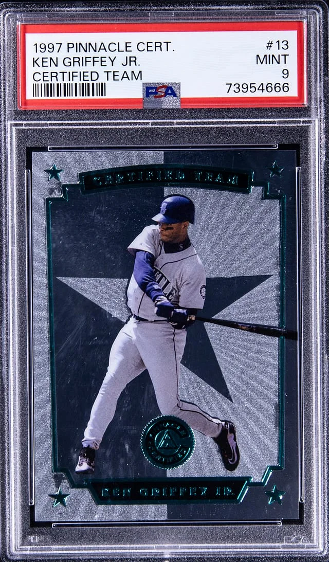 1997 Pinnacle Ken Griffey Jr. Certified Team #13 card image