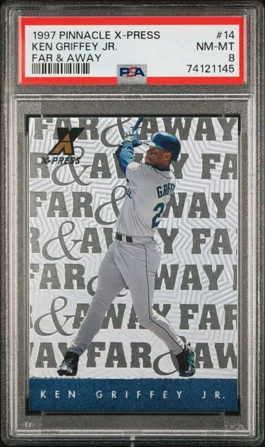 1997 Pinnacle Ken Griffey Jr. X-Press Far & Away #14 card image