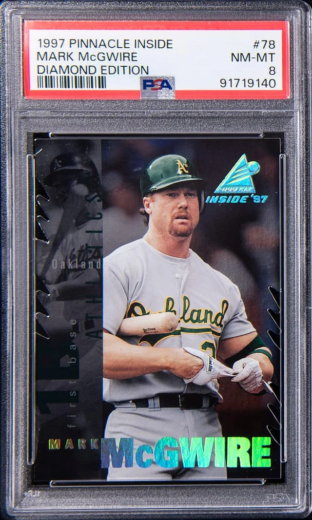 1997 Pinnacle Mark McGwire Inside Diamond Edition #78 card image