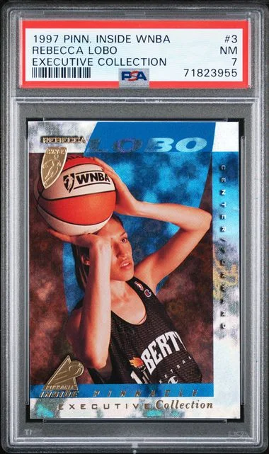 1997 Pinnacle Rebecca Lobo Inside Wnba Executive Collection #3 card image