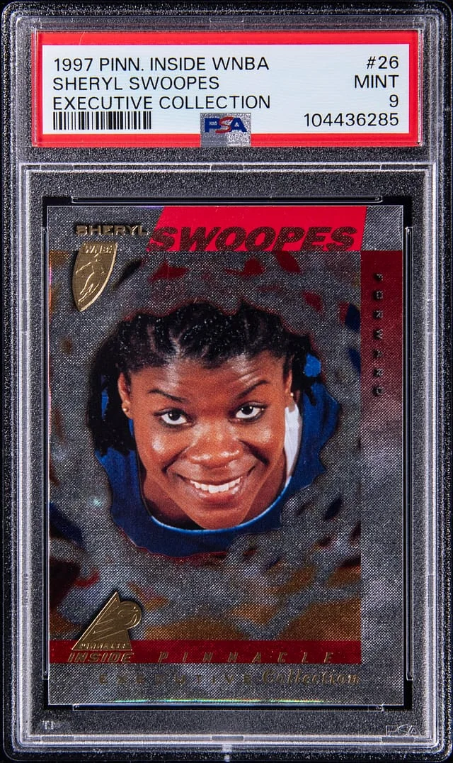 1997 Pinnacle Sheryl Swoopes Inside WNBA Executive Collection #26 card image