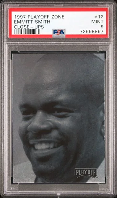 1997 Playoff Emmitt Smith Zone Close-Ups #12 card image