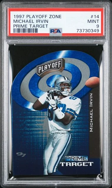1997 Playoff Michael Irvin Zone Prime Target #14 card image
