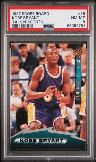1997 Score Board Kobe Bryant Talkin Sports #36 card image