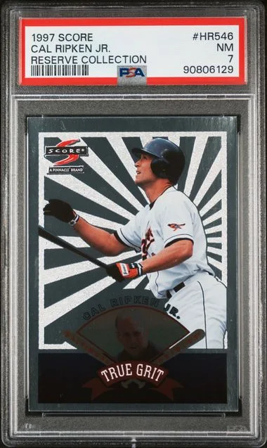 1997 Score Cal Ripken Jr. Reserve Collection #HR546 card image