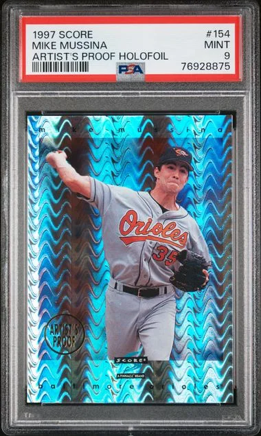 1997 Score Mike Mussina #154 card image