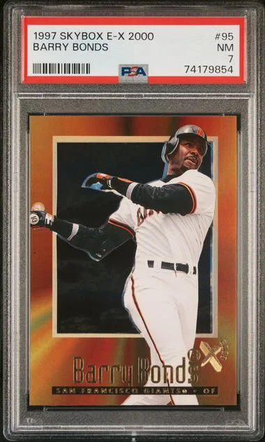 1997 SkyBox E-X 2000 Barry Bonds #95 card image