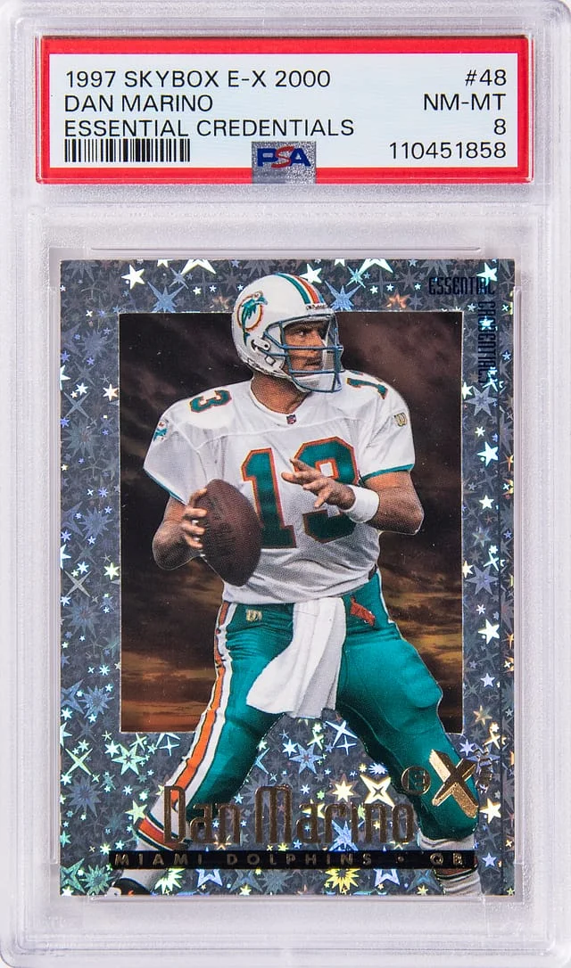 1997 SkyBox E-X 2000 Dan Marino Essential Credentials #48 card image
