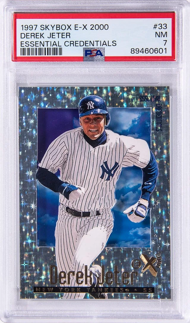 1997 SkyBox E-X 2000 Derek Jeter Essential Credentials #33 card image