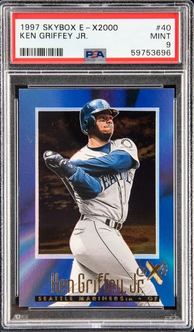 1997 SkyBox E-X 2000 Ken Griffey Jr. #40 card image