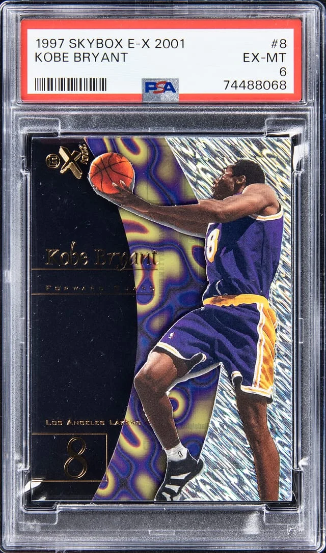 1997 SkyBox E-X Kobe Bryant 2001 #8 card image