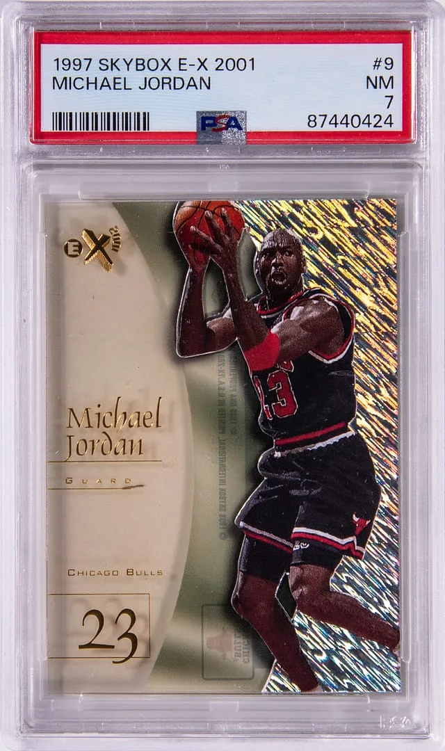 1997 SkyBox E-X Michael Jordan 2001 #9 card image