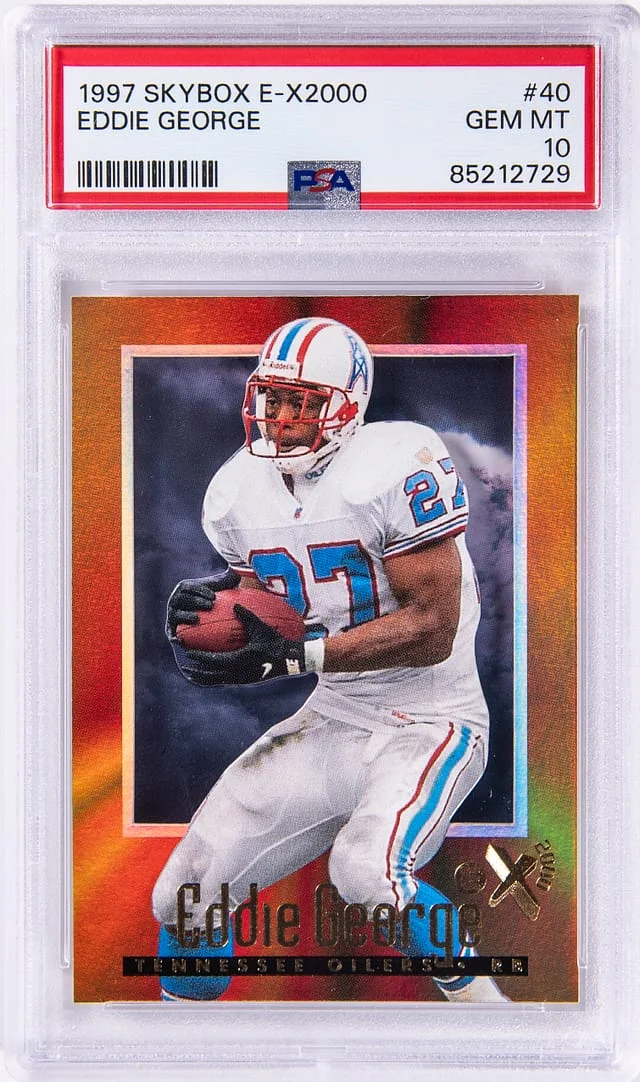 1997 SkyBox Eddie George E-X2000 #40 card image