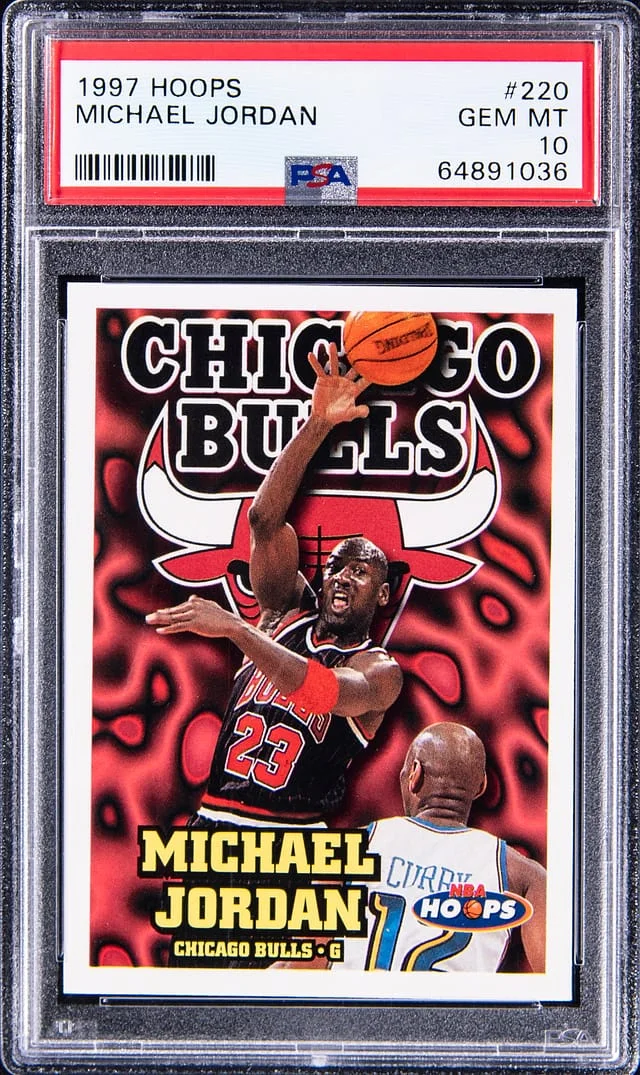 1997 SkyBox Hoops Michael Jordan #220 card image