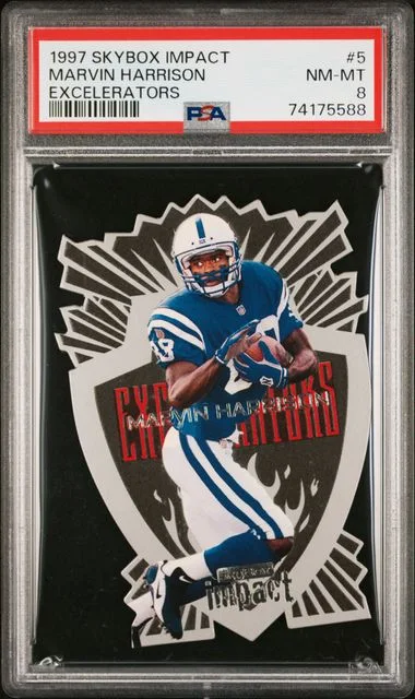 1997 SkyBox Impact Marvin Harrison Excelerators #5 card image