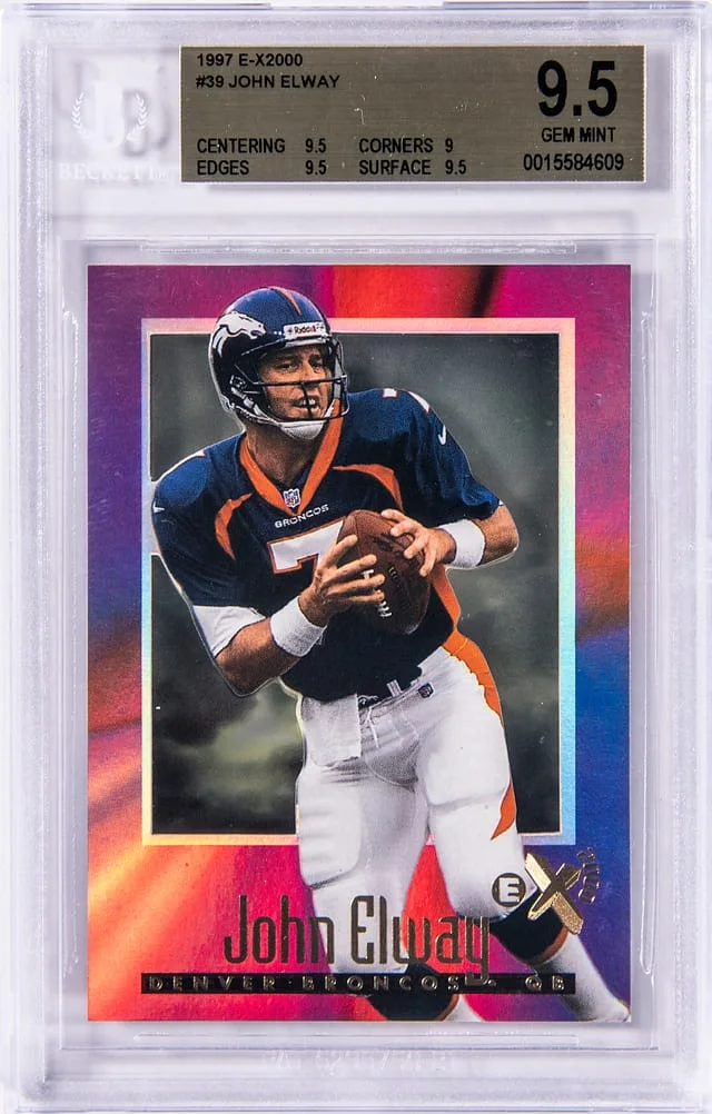 1997 SkyBox John Elway E-X2000 #39 card image