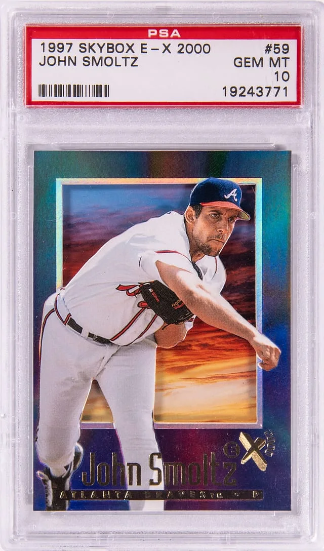 1997 SkyBox John Smoltz E-X2000 #59 card image