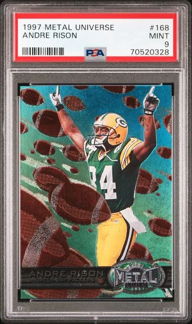 1997 SkyBox Metal Universe Andre Rison #168 card image