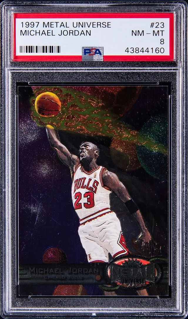 1997 SkyBox Metal Universe Michael Jordan #23 card image