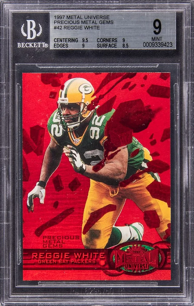 1997 SkyBox Metal Universe Reggie #42 card image