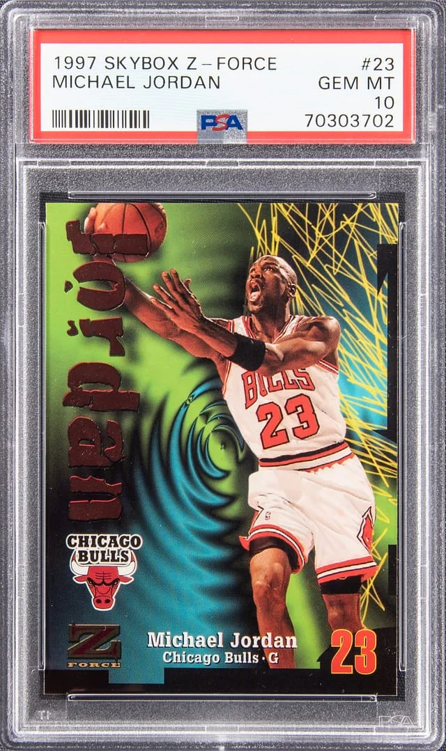 1997 SkyBox Michael Jordan Z - Force #23 card image