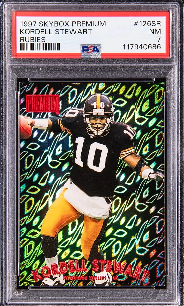 1997 SkyBox Premium Kordell Stewart Rubies #126SR card image