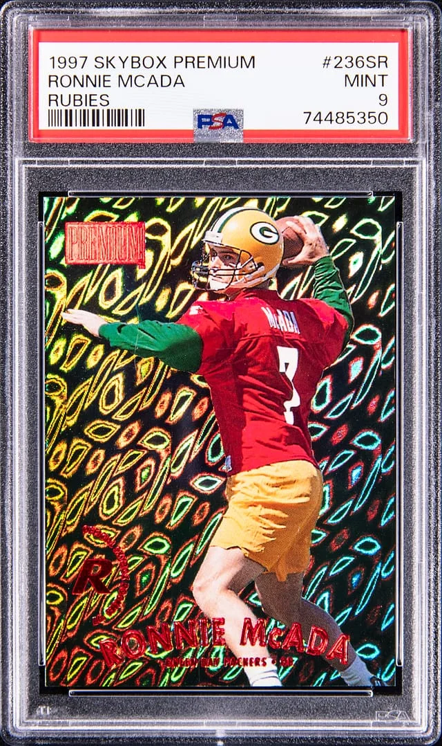1997 SkyBox Premium Ronnie McAda Rubies #236SR card image