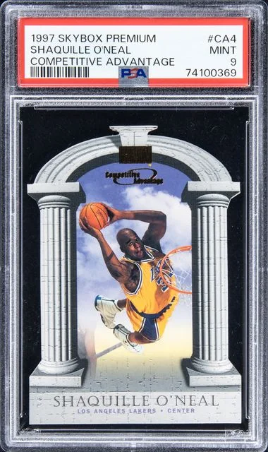 1997 SkyBox Premium Shaquille O'Neal Competitive Advantage #CA4 card image