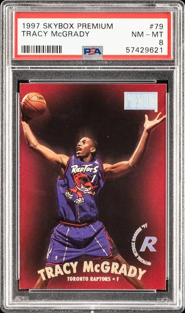 1997 SkyBox Premium Tracy Mcgrady #79 card image