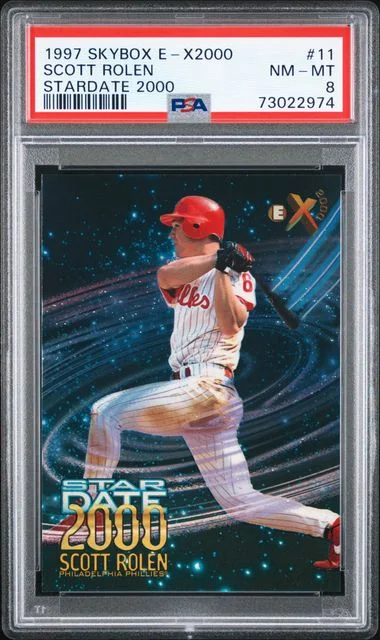 1997 SkyBox Scott Rolen E-X2000 Stardate 2000 #11 card image