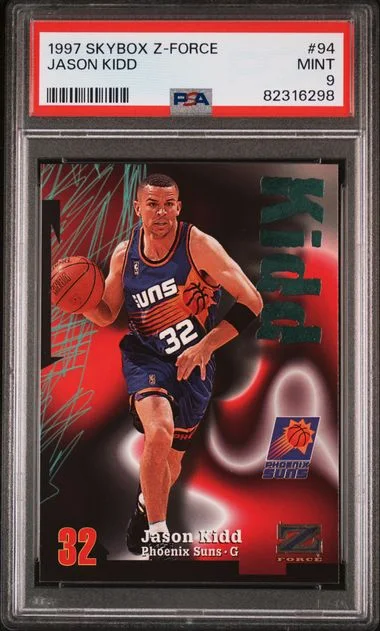 1997 SkyBox Z-Force Jason Kidd #94 card image