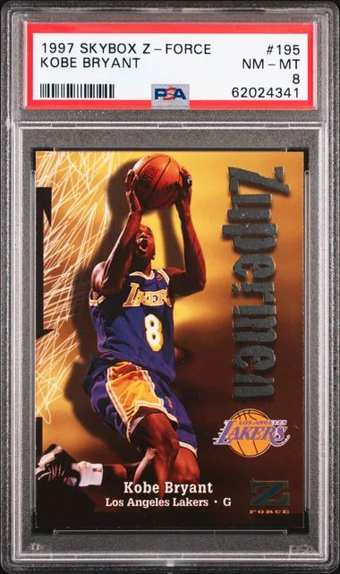 1997 SkyBox Z-Force Kobe Bryant #195 card image