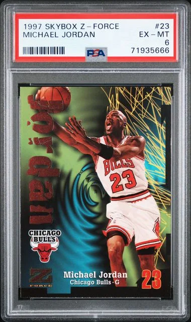 1997 SkyBox Z-Force Michael Jordan #23 card image