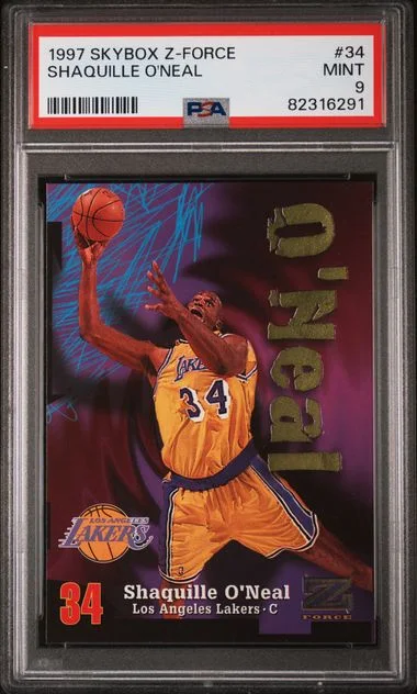 1997 SkyBox Z-Force Shaquille O'Neal #34 card image
