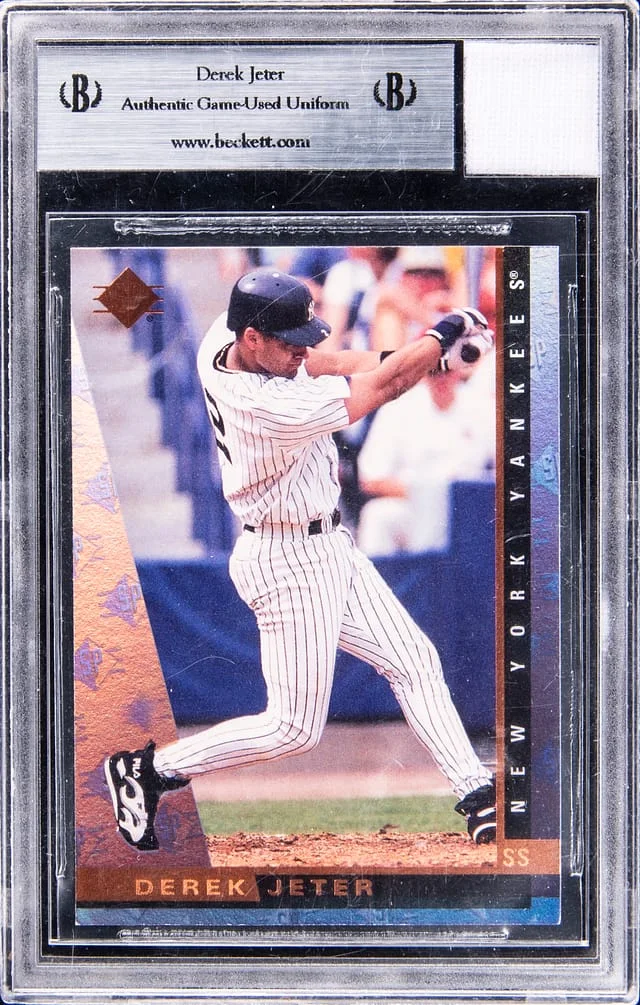 1997 SP Authentic Derek Jeter #125 card image