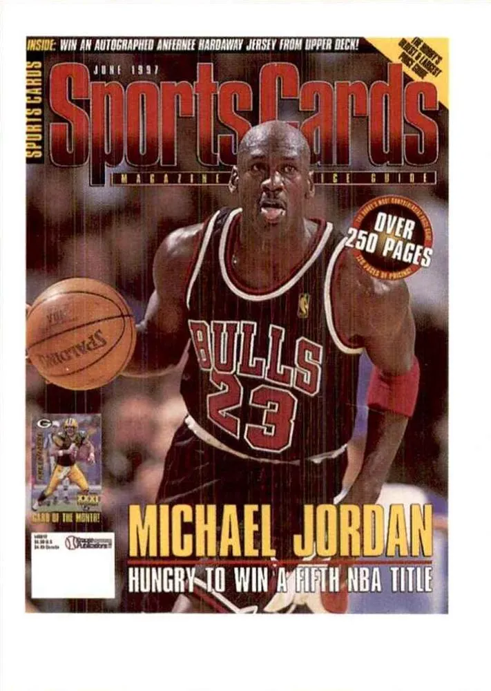 1997 Sports Cards Magazine Free Issue Offer Michael Jordan #NNO card image