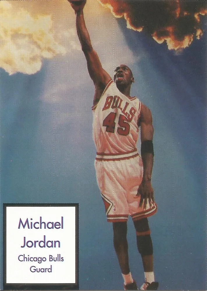 1997 Sports Heroes of the 90's Michael Jordan #NNO card image