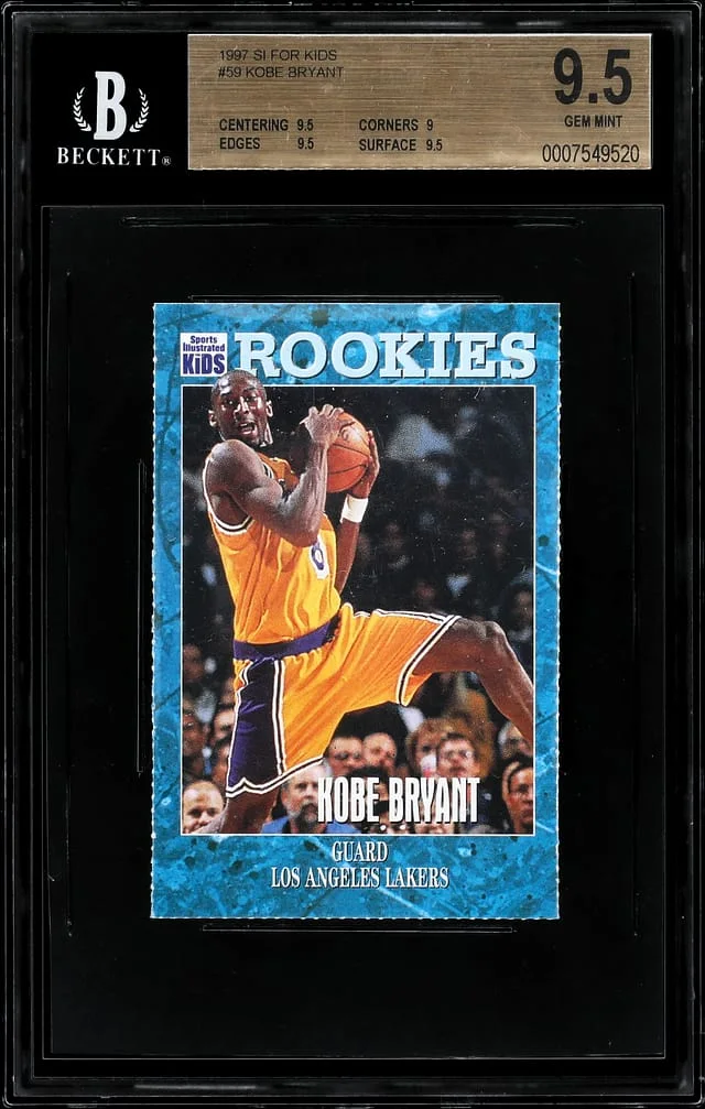 1997 Sports Illustrated For Kids Kobe Bryant #59 card image