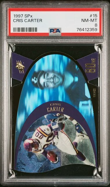 1997 SPx Cris Carter #15 card image