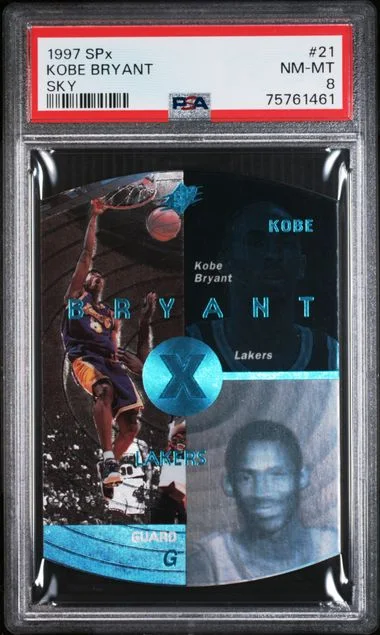 1997 SPx Kobe Bryant Sky #21 card image