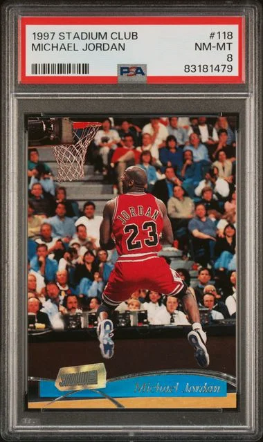 1997 Stadium Club Michael Jordan #118 card image