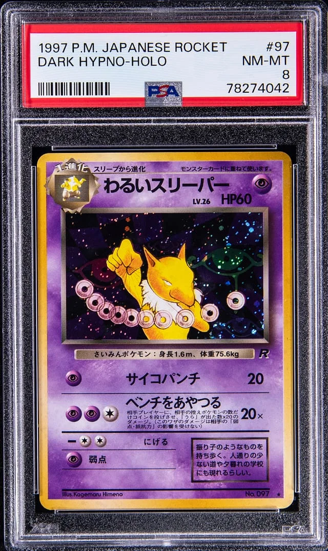 1997 Team Rocket Dark Hypno-Holo #97 card image