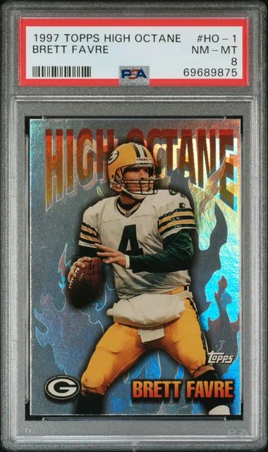 1997 Topps Brett Favre High Octane #Ho-1 card image