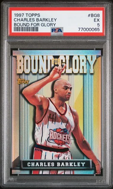 1997 Topps Charles Barkley Bound For Glory #BG8 card image